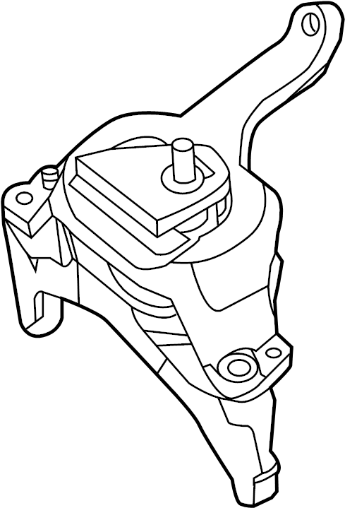 Nissan Altima Engine Mount Right 11210 3TA1D Genuine Nissan Part