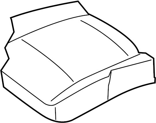 View 87320-9HS0A Seat Cover (Front) Full-Sized Product Image