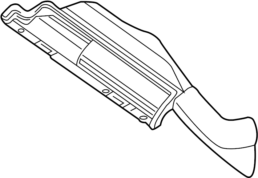 View 16554-7Y010 Engine Air Intake Hose Full-Sized Product Image