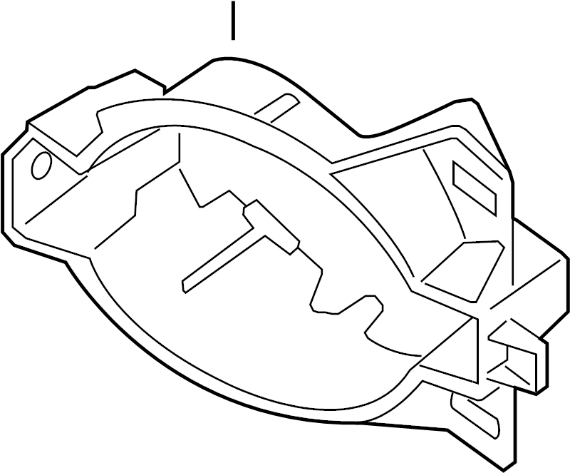 View 26916-ZK30A Fog Light Bracket (Left) Full-Sized Product Image