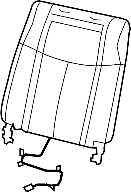 View 87650-9N10B Seat Back (Front) Full-Sized Product Image