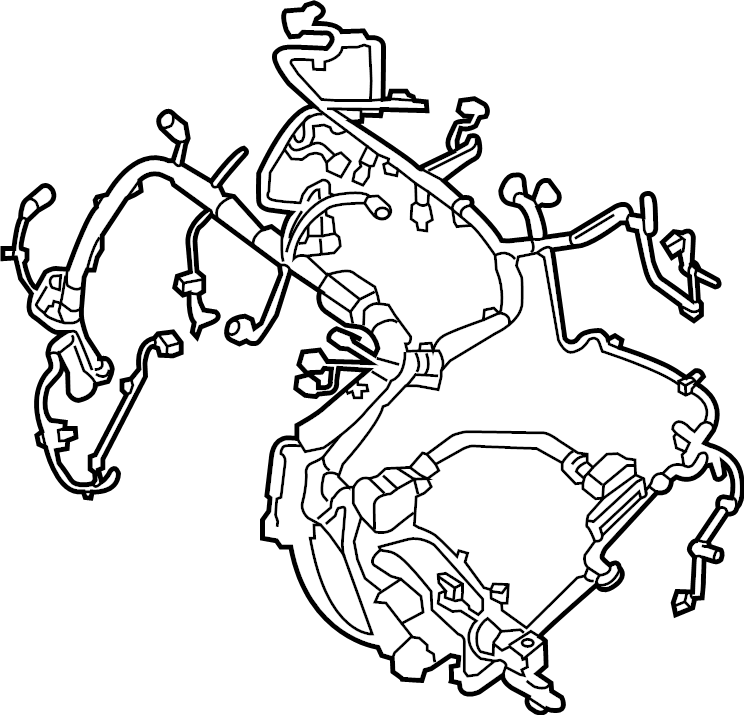 View 24011-4RA0A Engine Wiring Harness Full-Sized Product Image