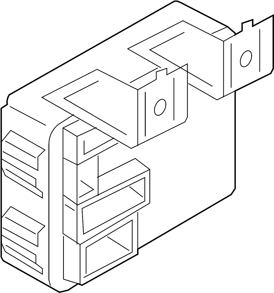 View 284B2-9DJ1A Body Control Module Full-Sized Product Image