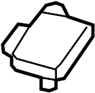 View 98856-9DJ0B Air Bag Passenger Presence Module Full-Sized Product Image