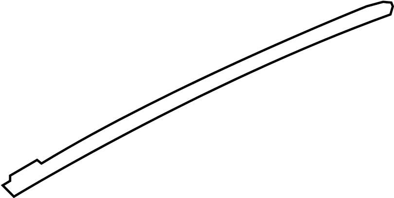 View 82816-4RA1A Black Out Tape (Right, Rear) Full-Sized Product Image