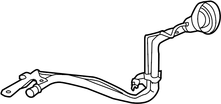 View 17221-9DC0A Fuel Filler Neck Full-Sized Product Image
