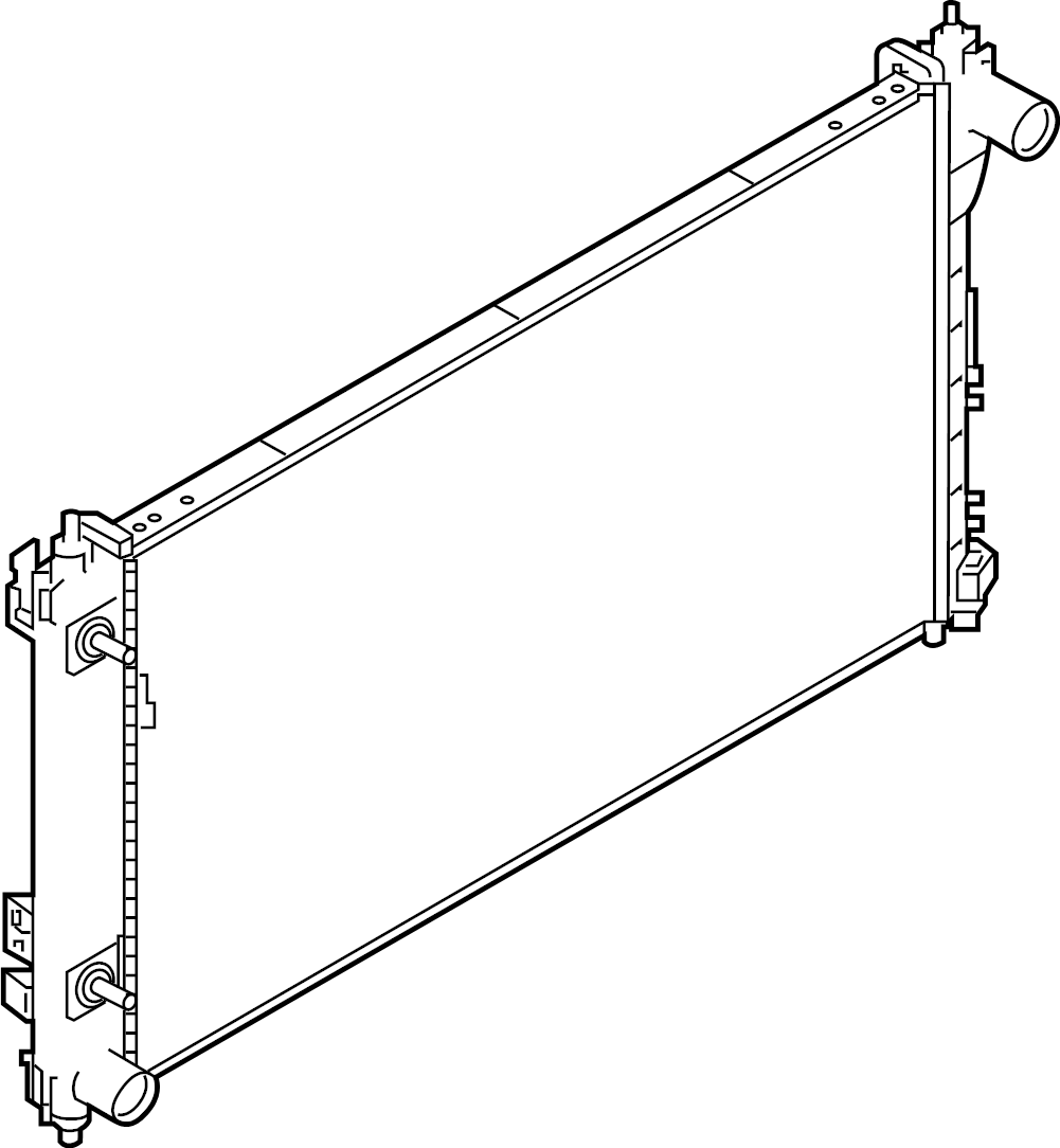 View 21460-9HE0A Radiator Full-Sized Product Image