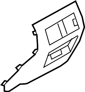 View 96932-6CA2A Console Trim Panel Full-Sized Product Image
