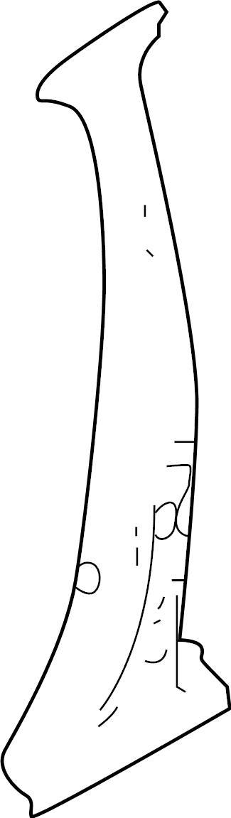 View G6514-6CAMA Body B-Pillar Reinforcement (Right) Full-Sized Product Image