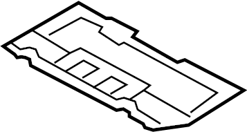 View 75890-62B0A Radiator Support Splash Shield Full-Sized Product Image
