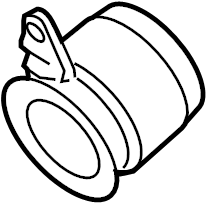 View 16554-JF00A Engine Air Intake Hose Full-Sized Product Image