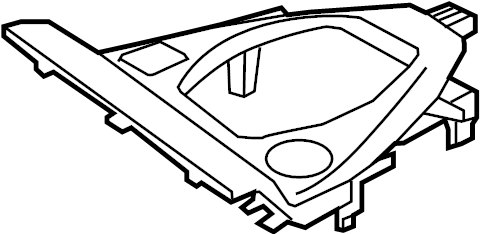 View 96915-6AW6A Finisher Console. Latch Console.  Full-Sized Product Image