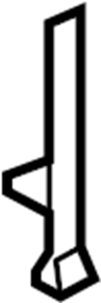 View 62044-KB51B Bumper Impact Bar Bracket (Right, Front) Full-Sized Product Image