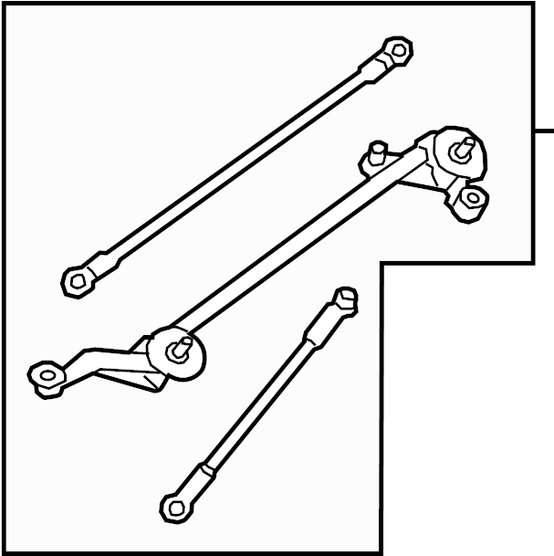 View 28840-3LM0A Link Wiper.  Full-Sized Product Image