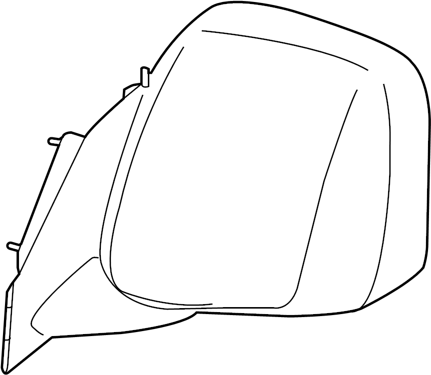 View 96302-3LM0A Door Mirror (Left) Full-Sized Product Image