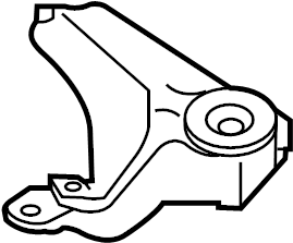 View 11253-EL20A Engine Mount Bracket (Left) Full-Sized Product Image