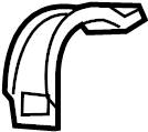 View 48702-AX000 Steering Column Lock Clamp Full-Sized Product Image
