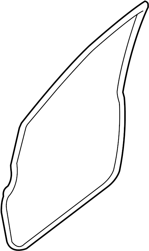 View 80830-ED500 Door Seal (Right, Front) Full-Sized Product Image