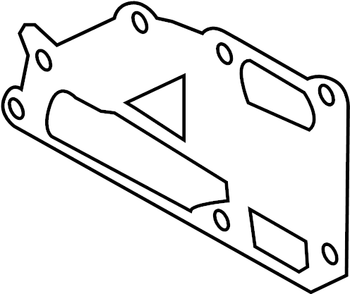 View 11062-1KT0A Engine Coolant Outlet Gasket Full-Sized Product Image
