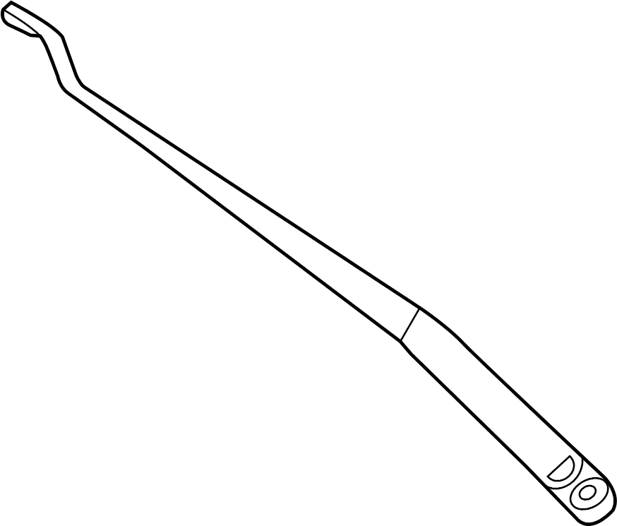 View 28881-3AN1A Windshield Wiper Arm Full-Sized Product Image