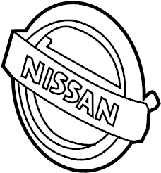 View 62890-3VA0A Grille Emblem (Front) Full-Sized Product Image