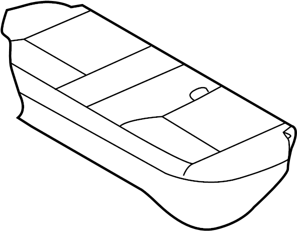 View 88320-5EE0A Seat Cover (Rear) Full-Sized Product Image
