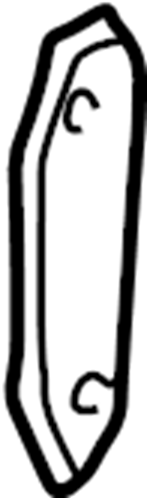 View 55221-9BU0A Leaf Spring Bracket (Rear) Full-Sized Product Image