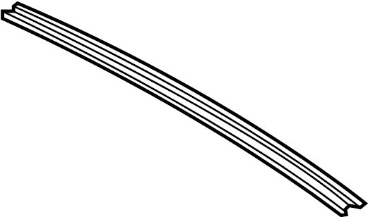 View 732C1-1JA0A Roof Bow (Front, Rear) Full-Sized Product Image