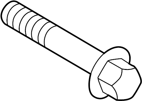 View 11916-8J11A Starter Bolt Full-Sized Product Image