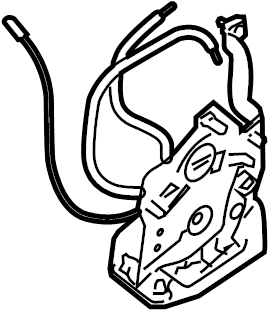 View 90502-7S400 A Lock Lift. Lock Back Door.  Full-Sized Product Image