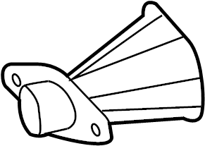 View 57237-1LA0A Spare Tire Bracket Full-Sized Product Image