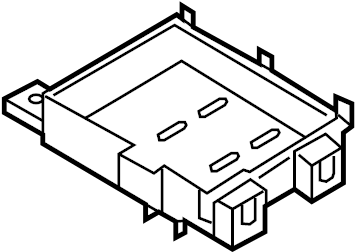 View 24382-1LA1C Cover Relay Box.  Full-Sized Product Image