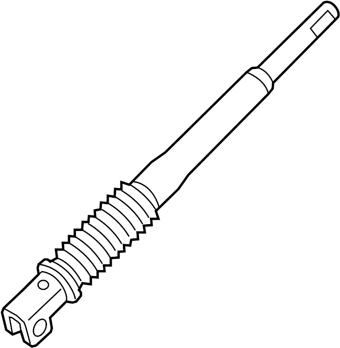 View 48822-5ZP0B Steering Shaft (Lower) Full-Sized Product Image