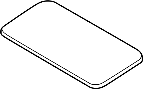 View 91246-1LA1A Sunroof Seal Full-Sized Product Image