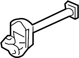 View 80430-1LA9E Door Check (Right, Front) Full-Sized Product Image