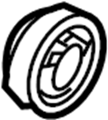 View 38342-P9010 Axle Shaft Seal. Carrier Complete Gear, Final Drive. Final Drive ASS. Seal Oil, Differential Side. Service File F.  (Rear) Full-Sized Product Image