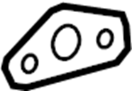 View 15196-MB40B Turbocharger Oil Line Gasket Full-Sized Product Image