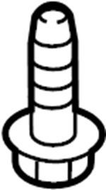 View 01121-06671 Fuel Tank Strap Bolt Full-Sized Product Image