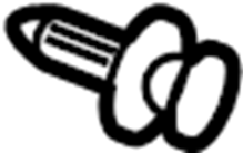View 6786106180 Door Seal (Front, Lower) Full-Sized Product Image
