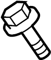 View 73898-1AC0A BOLT                                     Full-Sized Product Image