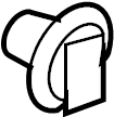 View 76882-EG02A Rocker Panel Molding Clip Full-Sized Product Image