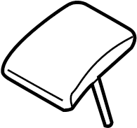 Ver 86460-1MA1C APOYACABEZA ASIENTO TRASERO Imagen de tamaño completo