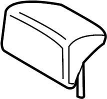 Ver 86430-1MA2D APOYACABEZA ASIENTO TRASERO Imagen de tamaño completo