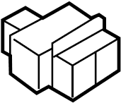 View 25500-1BA1A Switch HEA. Switch Seat.  Full-Sized Product Image