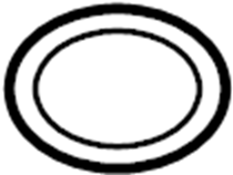 View 20691-JA10A Converter. Gasket Exhaust.  Full-Sized Product Image