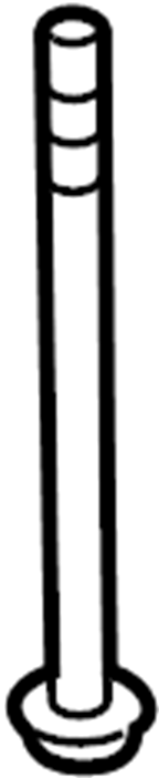 View 01125-03481 Pin Shock Absorber.  (Rear, Lower) Full-Sized Product Image
