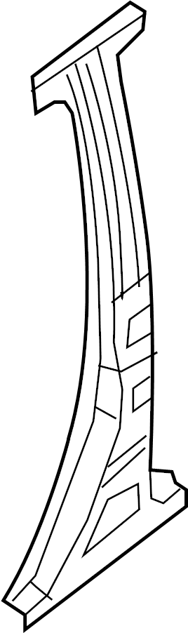 View G6514-6TAMA Body B-Pillar Reinforcement (Right) Full-Sized Product Image