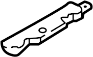 View 64866-6RA0A Battery Tray Bracket Full-Sized Product Image