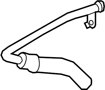 View 14055-1KC0B Engine Coolant Hose Full-Sized Product Image