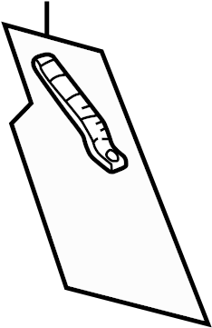 View 51767182059 Left engine hood sealing Full-Sized Product Image